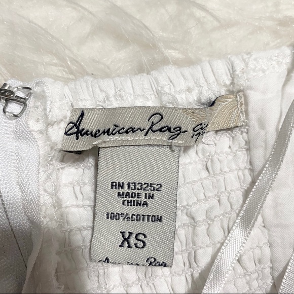 AMERICAN RAG White Strapless Mini Dress - Picture 6 of 6